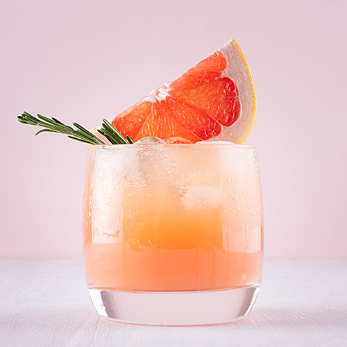 Orange cocktail beverage