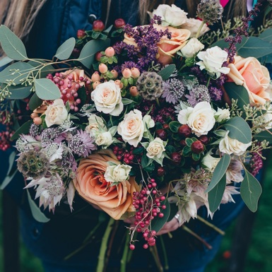 Image of bundled flowers